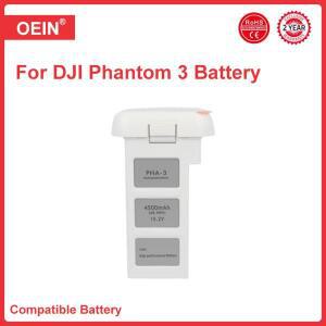 팬텀 3 지능형 비행 배터리의 경우 시리즈 드론 교체용 수명이 24분입니다.