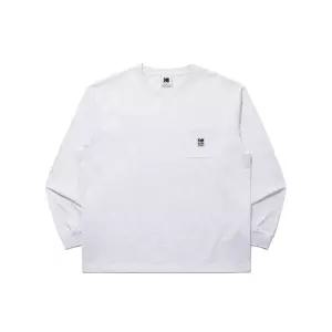 코닥 KODAK 에센셜 포켓 긴팔티셔츠 WHITE MELANGE K6123LRL11WMG 163694