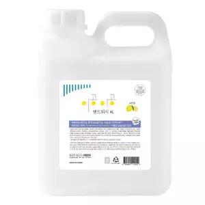 이공 핸드워시 레몬향 4L 버블 비누 거품 폼워시 세정제 거품물 손비누 물비누 대용량 리필