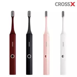 크로스엑스 티플러스 음파전동칫솔 진동 구강세척 관리 치석 치아 치솔