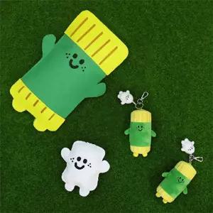 아모스 딱이 와 푸리 키링링 열쇠고리 캐릭터링 어린이선물 사은품 키링 인형링 홀더