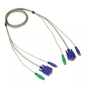 슬림 KVM 스위치 케이블 분배기 선택 M RGB 10mKVM KVM컴퓨터연결