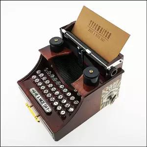 향앤미과학 무빙 오르골 뮤직박스 타자기장식품 소품 인테리어 예쁜