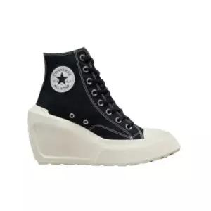 [매장정품] 컨버스 디 럭스 웨지 블랙 하이탑 캔버스화 A06478C