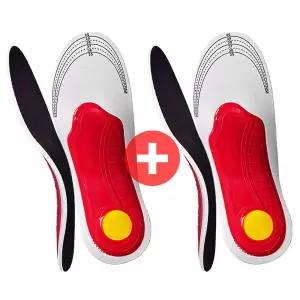 (1+1) 더나은 3중구조 기능성 아치 깔창 알프스 레드에너지 운동화 성깔창 신발인솔 성인 건강