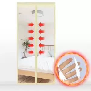 현관 방풍 커튼 방문 단열 난방 우풍 차단 바람막이 비닐 외풍 문바람막이 두꺼운 방한 커텐 단열재 창문