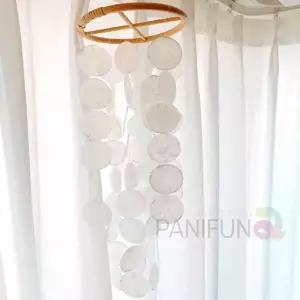 우드 조개 썬캐쳐 인테리어벽장식 걸이품 카페꾸미기 걸이소품 벽장식 걸이 모빌 꾸미기 모빌품