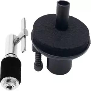 TUOREN 하이햇 클러치 및 시트 홀더 세트 22mm 심벌 스탠드 재즈 드럼 부품 액세서리용 패드 지지대 2Pc