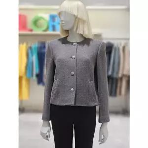 베네통 시슬리 라운드넥 헤링본 싱글 자켓 SACTA1511 503352