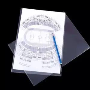 [문구/오피스] 대용량 L자파일 폴더 투명 일자 클리어 화일 폴더 A4 화이트