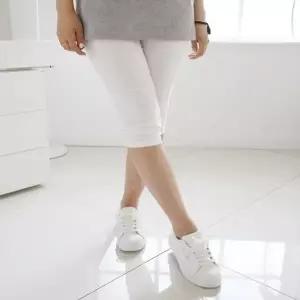 여성 7부 바지 스판 밴딩 팬츠 여름 쫄바지 3컬러 (HSJ-WFHQDTC