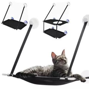 고양이 윈도우 튼튼 해먹 1단 2단 뚱냥이 창문 캣타워냥이 켓해먹 침대 냥이 튼튼한 일광욕