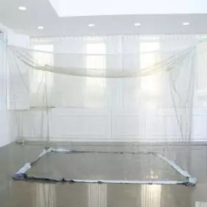 국방색 사각모기장 별대 5-6인