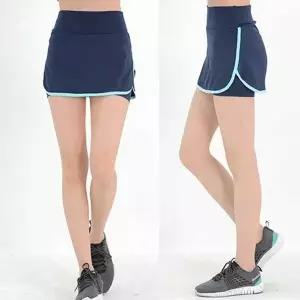 여자 레쉬가드 3부 치마 레깅스 실내운동 필라테스 (HSJ-W5B163F