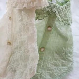 코코아허니 710D 버블카라티강아지올인원 애완견옷 여름 예쁜 강아지 나시 나시티