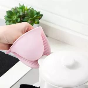 냄비 손잡이 실리콘 장갑 1개 색상 랜덤용 뜨거운그릇 주방용