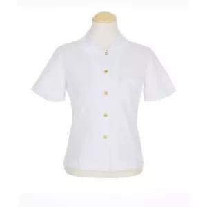[SBD] 교 화이트 교복몰 골드버튼 블라우스 반팔 문영여중