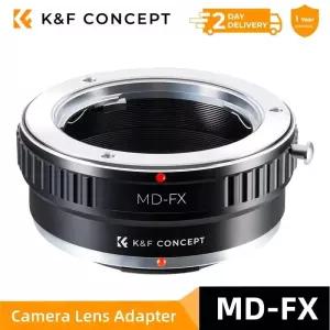 K F 컨셉 MD-FX 렌즈 어댑터 링 미놀타 MD 마운트 후지필름 후지 X-Pro1 X-T10 X-A1 X-T2 X30 XF1 XQ1 카메