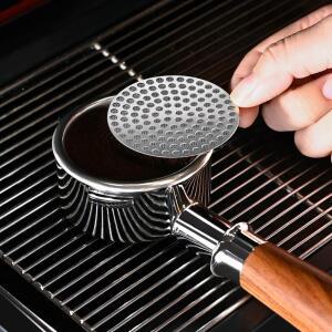 51/53/58mm 커피 퍽 스크린 304 스테인리스 스틸 스텐 이중층 미세 필터 포타포르 농구 에스프레소 호환 액