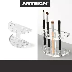 화장품 브러쉬 펜슬 정리대 보관함 꽂이 통 거치대 소품 수납함 메이크업 아크릴 진열 립스틱함