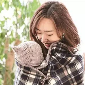 플리스 보온 담요 극세사 겨울 담요 휴대용 다용도 아이 캠핑