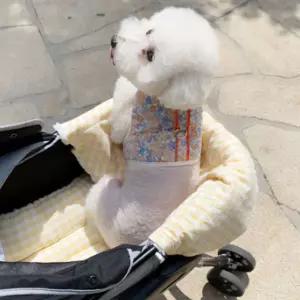 강아지 유모차 쿠션 1P 반려견 사계절 양면 방석 강아지방석 강아지유모차방석 강아지쿠션