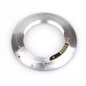 3rd Pixco AF 확인 어댑터 M42 렌즈-캐논 호환 EOS EF 카메라 5D III 6D 90D 80D 70D 60D 760D