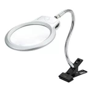 클립형 자바라 LED돋보기 핸드폰확대경 자바라스탠드 모던한디자인 인기디자인 책상돋보기 독서확대기