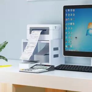 송장 거치대 프린터 택배 용지 선반 다이 정리 송장거치대 택배송장거치대 송장프린터거치대