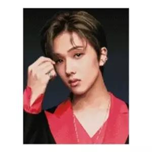 NCT 지성 보석십자수 캔버스 40x50cm