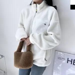 KTT 2125W 여자 양털 후리스 집업 자켓 플자 재킷