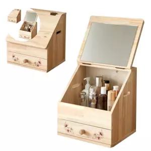 원목 접이식 좌식 화장대 미니 원룸 소형 이동식 원룸