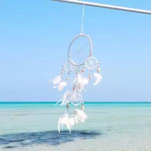 제주바당드림캐쳐(중) 처모빌 인테리어소품감성 벽장식 홈데코 방문선물 기념품 행잉품 걸이품 에스닉