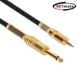 스테레오 케이블 오디오 모노 마이크 10M음향 음향잭 마이크선 연결용