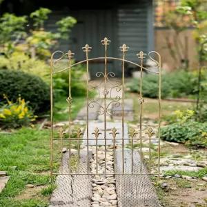 장미지지대 유럽식 빈티지 가든 덩굴 장미아치 원예 화단