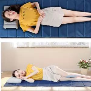 1인용 접이식 캠핑 이너매트 차박 휴대용 사무실 슬리핑 텐트 방수 에어 야외 피크닉4단방석 등산 사우나