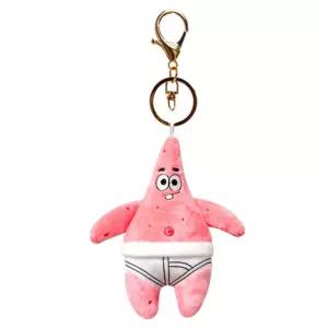 네모바지 스폰지밥 가방고리 팬티 ver(뚱이)인형걸이 미니봉제 캐릭터 열쇠 장식 악세사리