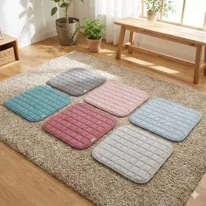 천연광목 10mm 라텍스 누빔 사계절 편안한 좌식방석 45x45