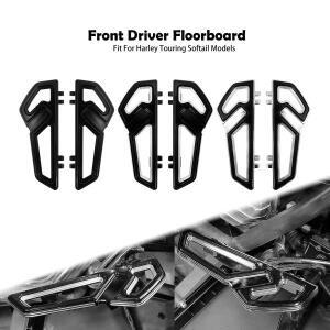 오토바이 드라이버 플로어 보드 프론트 라이더 발판 Harley Touring Street Electra Road Glide FLHR Softa