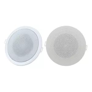 천장 천정 매입형 스피커 화이트 3W 150파이 실내스피커 매장스피커 학교스피커 학원스피커