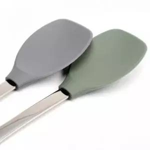 부드러운 주방 조리 스푼 요리 볶음 스파츌라 실리콘 내열 주방주걱