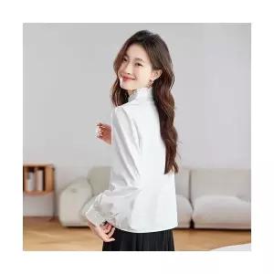 마킷3 여성 루즈핏 셔츠 차이나 긴팔 봄 옷 가을 JEN1