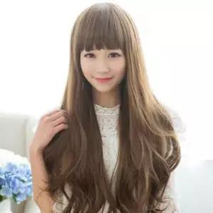 [셀러에이드]긴머리 데일리 웨이브 여신스타일 가발 (망포함)