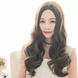 [셀러에이드]펌 여성 연출 웨이브머리 여신스타일 가발 (망포함)