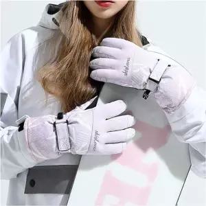 NEW 스마트폰터치 스키장갑 방수 방풍 겨울 방한장비 스노우보드 여성 남성 용장갑 자전거 용품 스노