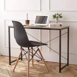 이지 100 콘솔 화장대 책상메탈 데스크 학생 원룸 심플 조립 조립식 컴퓨터