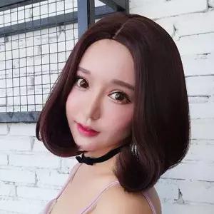 [셀러에이드]자연스러운 단정한 단발 단발스타일 예쁜가발