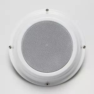 삼미 원형 노출 스피커 아파트 방송용 6인치 3W업소용 사무실 매장용 학교스티커 음악 설치 천정