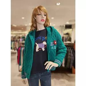 베네통 피셔맨 후드가디건 BAKC55461 503408