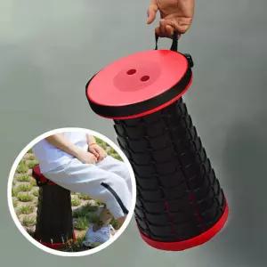 휴대용 접이체어 캠핑 비상 보조 줄서기 가벼운 의자간이 접의 1인용 작은의 등산 밀리터리 의식 낚시